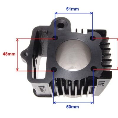 Silinder mopeedile 80ccm 72MM